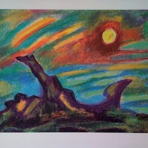 le-rocher-lithographie